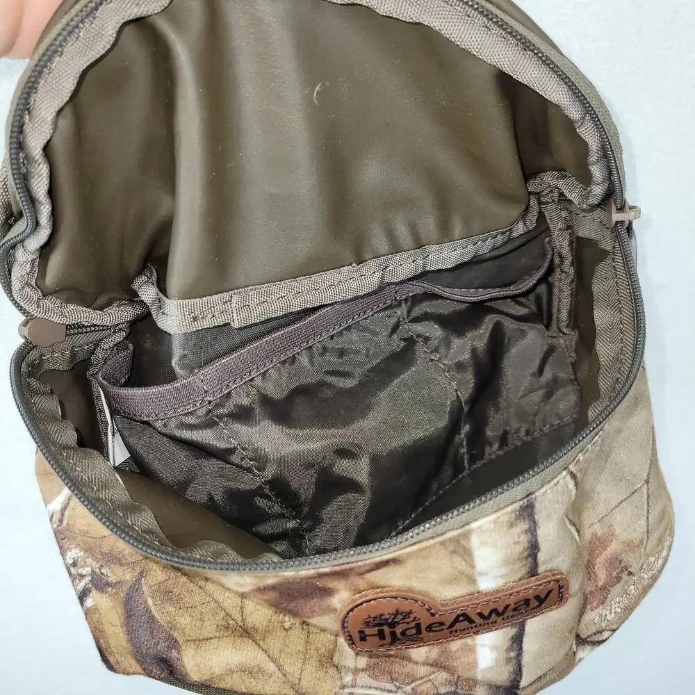 Hideaway Wind River Hunting Hiking Gear Realtree Camo Waist Bag Belt Fanny Pack